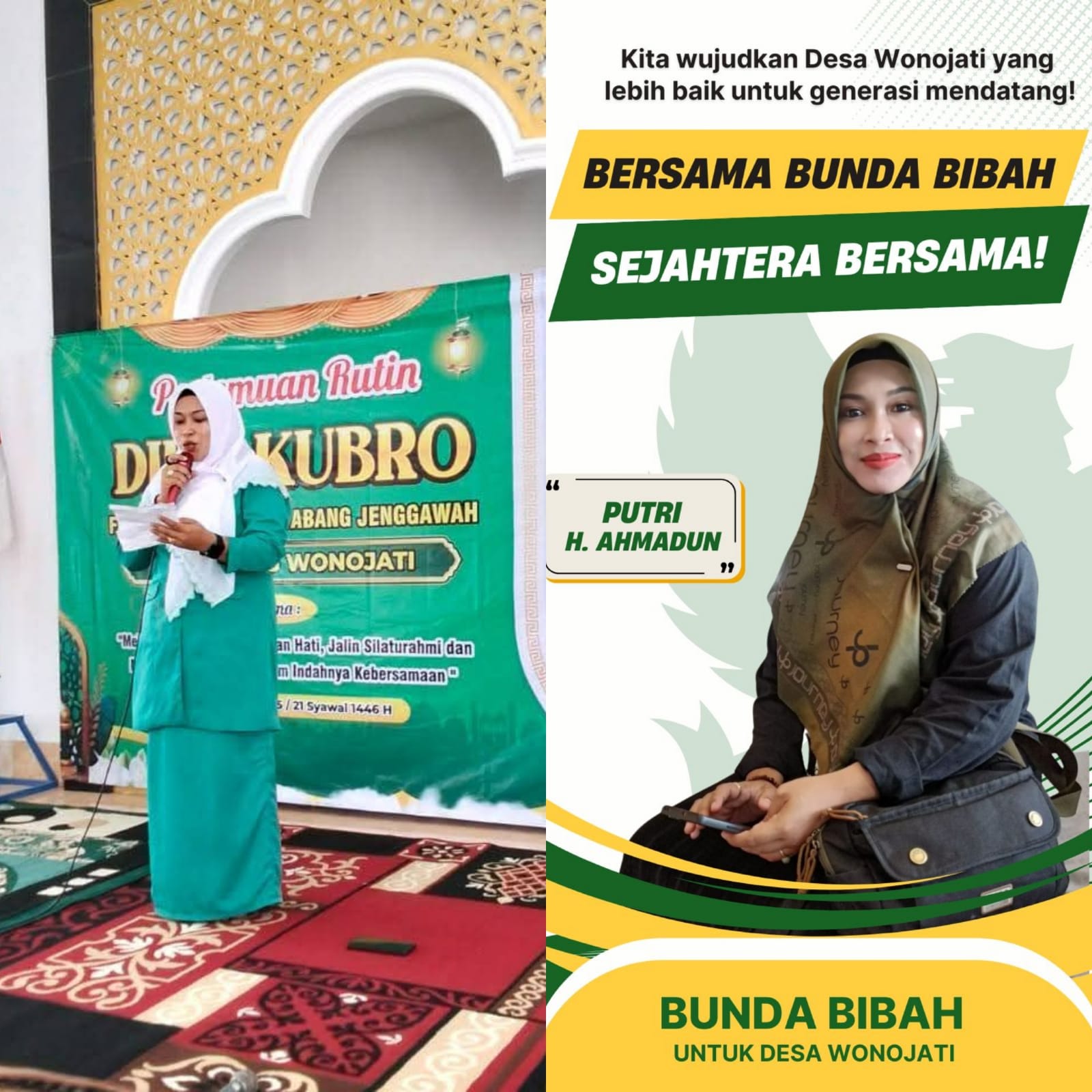 Menanti Visi Bunda Bibah, Harapan Baru bagi Kesejahteraan Warga Desa Wonojati, Jenggawah