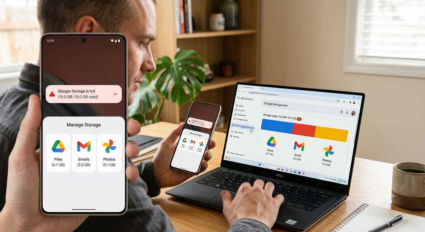 Cara Mengatasi Notifikasi Google Storage Penuh Tanpa Menghapus File Penting