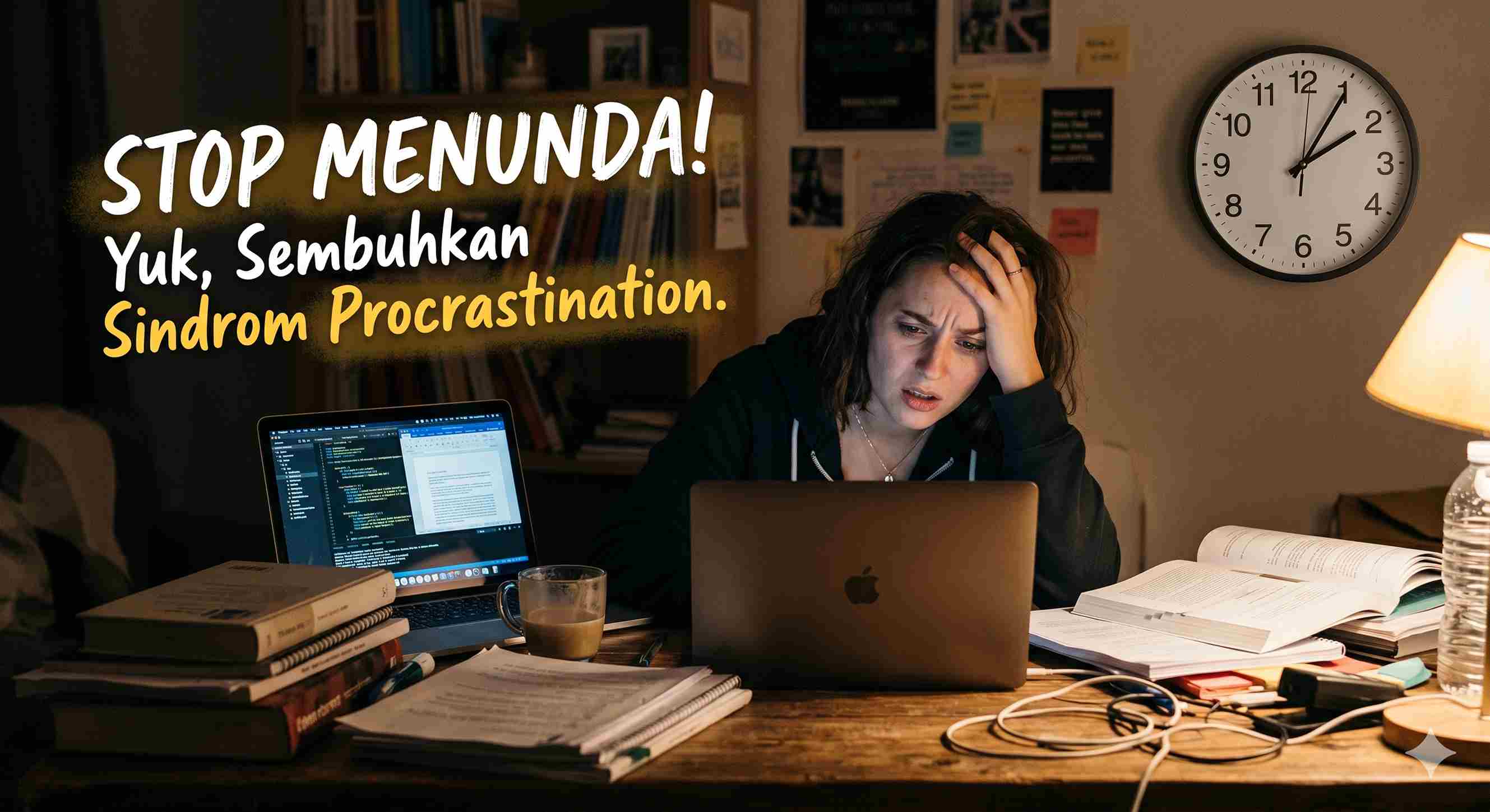 Sering Menunda Pekerjaan? Kenali Sindrom Procrastination dan Cara Menyembuhkannya