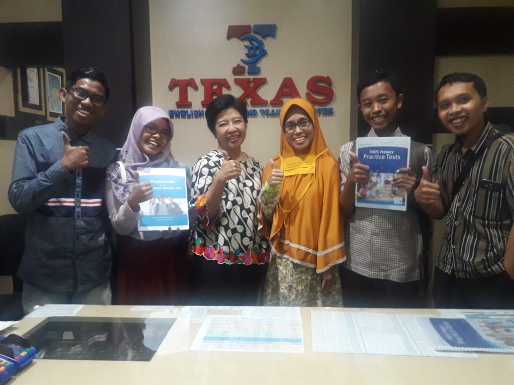 LKP Texas : TOEFL for Primary and Junior Pertama di Indonesia