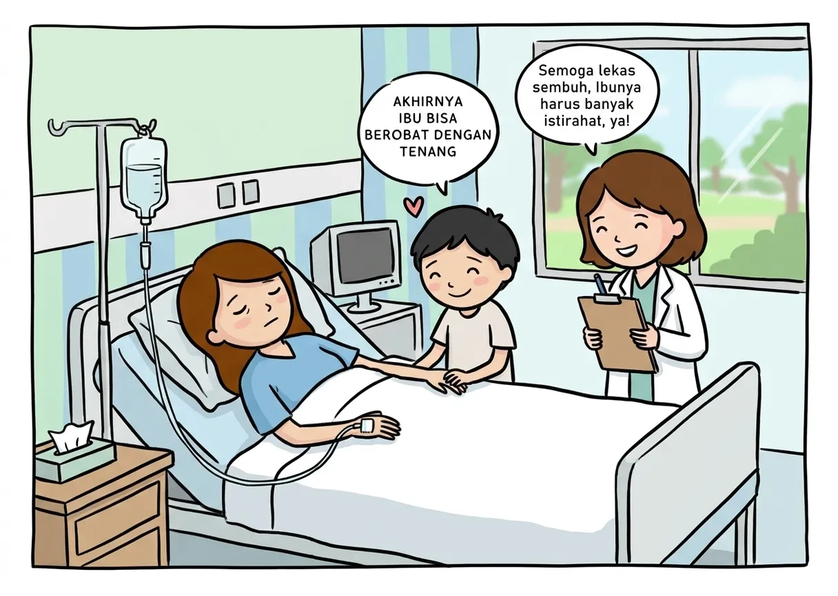 Terima Kasih BPJS, Kini Ibu Saya Bisa Berobat Tanpa Harus Khawatir Biaya