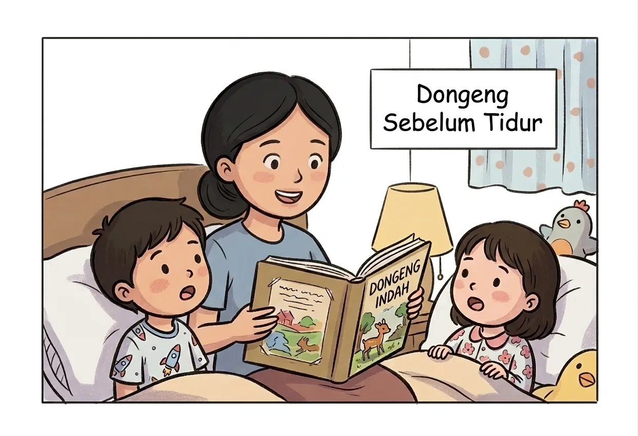 Masihkah Kita Mendongeng Sebelum Tidur? Cara Sederhana Menjaga Legenda Nusantara Agar Tak Punah